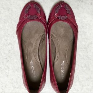 Aerosoles Rebecca 8.5M Plum Ballet Flats